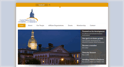 Desktop Screenshot of capitalregionminoritychamber.org